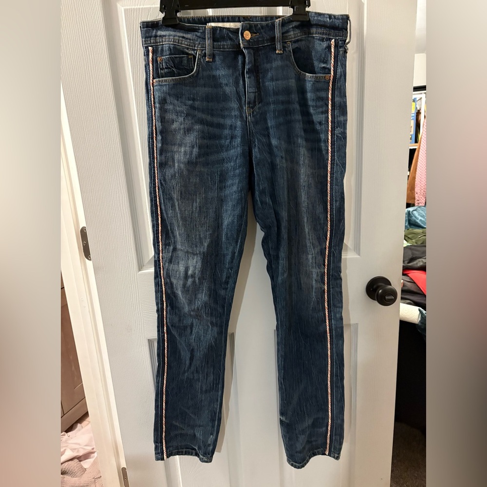 Pilcro Denim with colorful Stitching